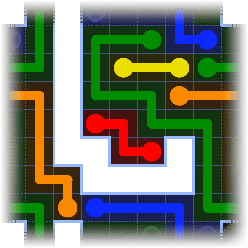 Flow Free Warps 3498 Solution