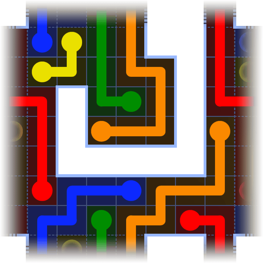 Flow Free Warps 3499 Solution