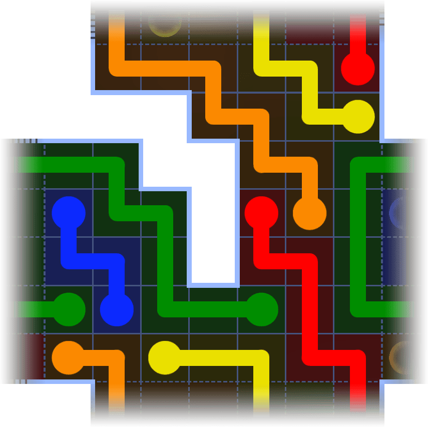 Flow Free Warps 3504 Solution