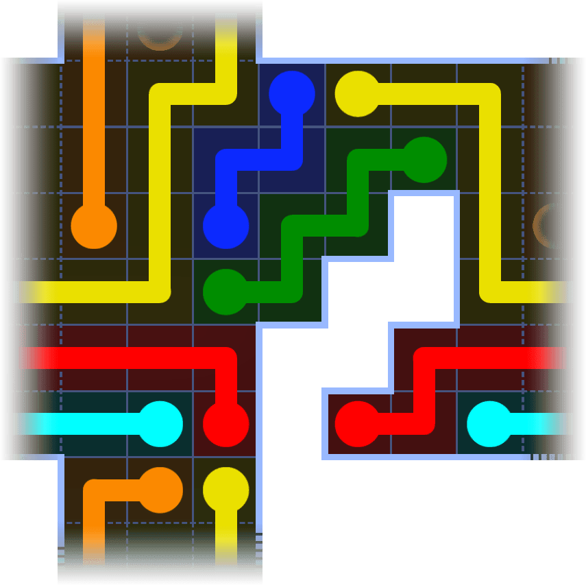 Flow Free Warps 3505 Solution