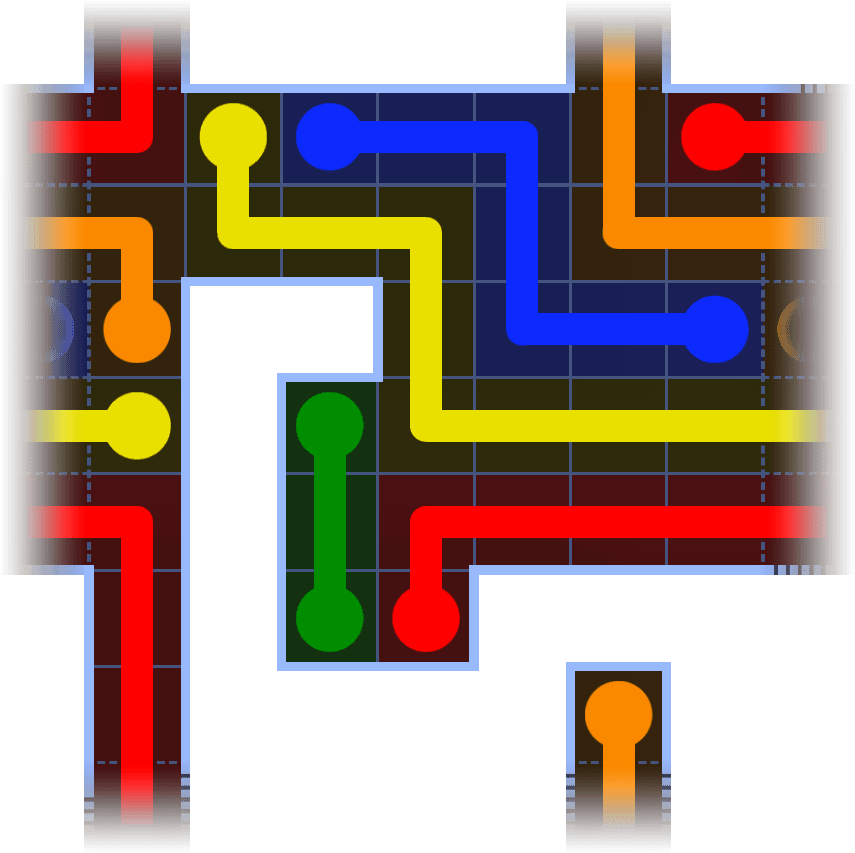 Flow Free Warps 3506 Solution