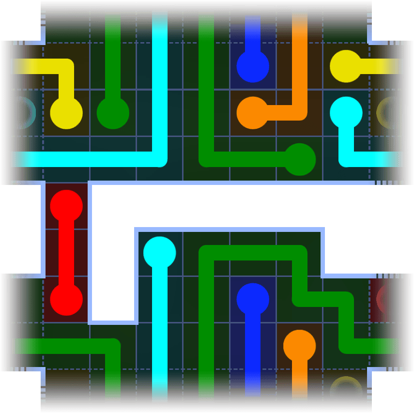 Flow Free Warps 3509 Solution