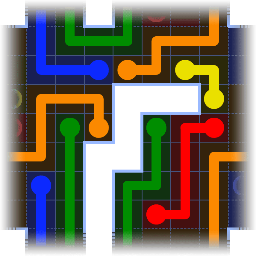 Flow Free Warps 3510 Solution