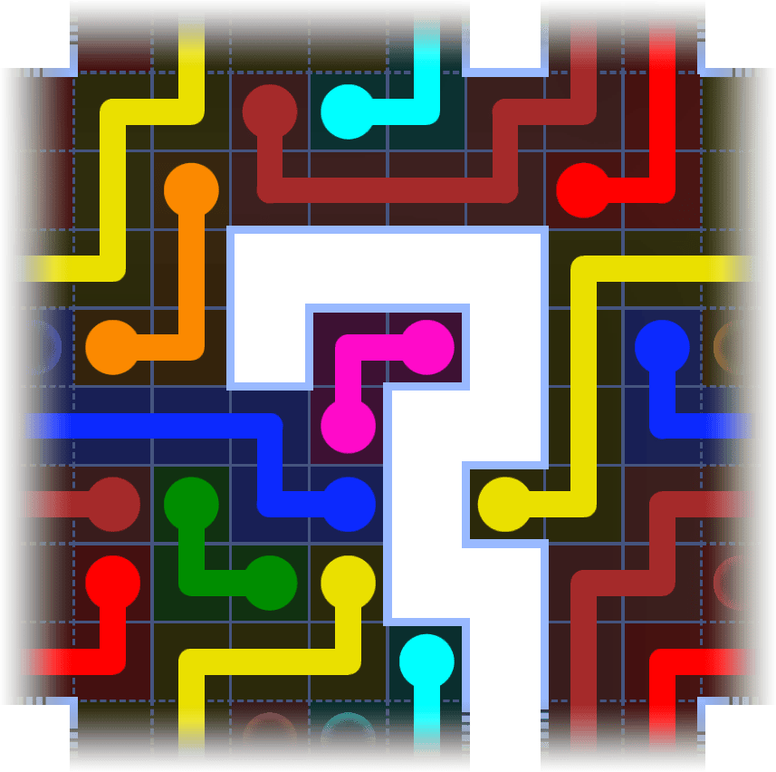 Flow Free Warps 3514 Solution