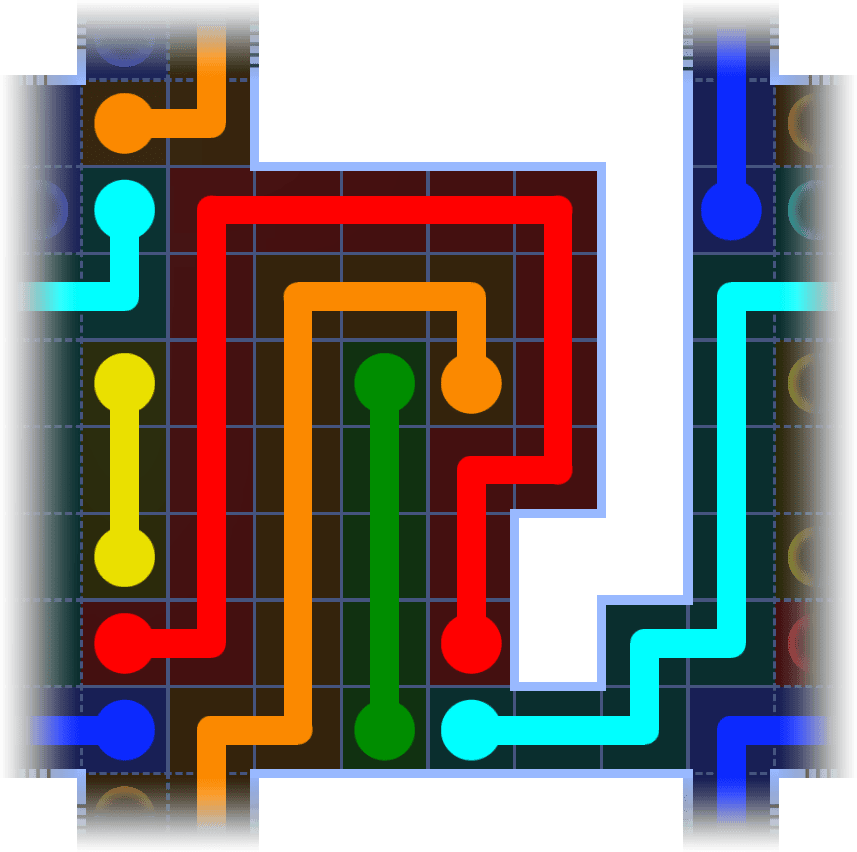 Flow Free Warps 3517 Solution