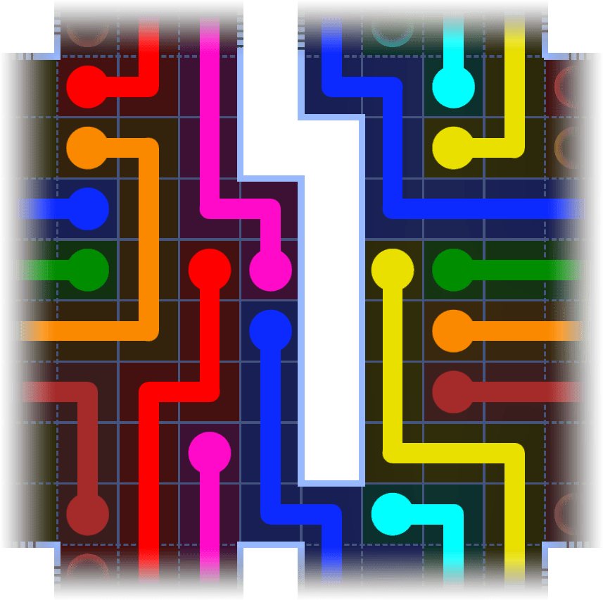 Flow Free Warps 3520 Solution