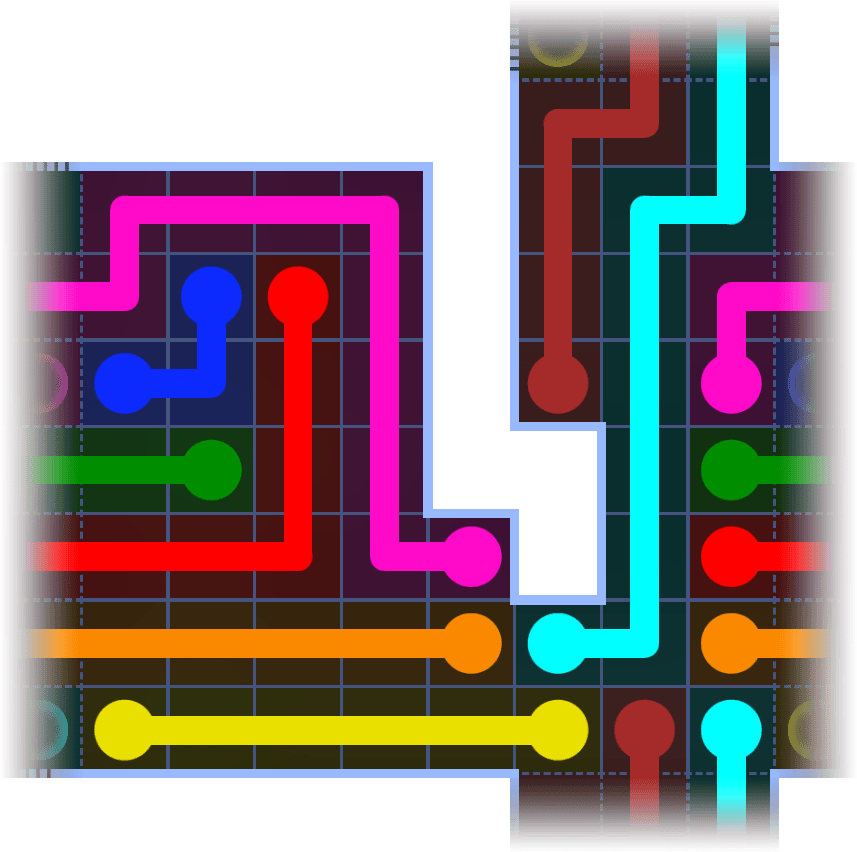 Flow Free Warps 3521 Solution