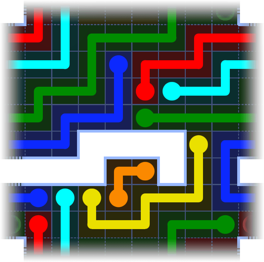 Flow Free Warps 3531 Solution
