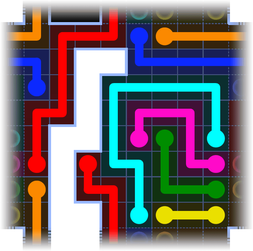 Flow Free Warps 3532 Solution