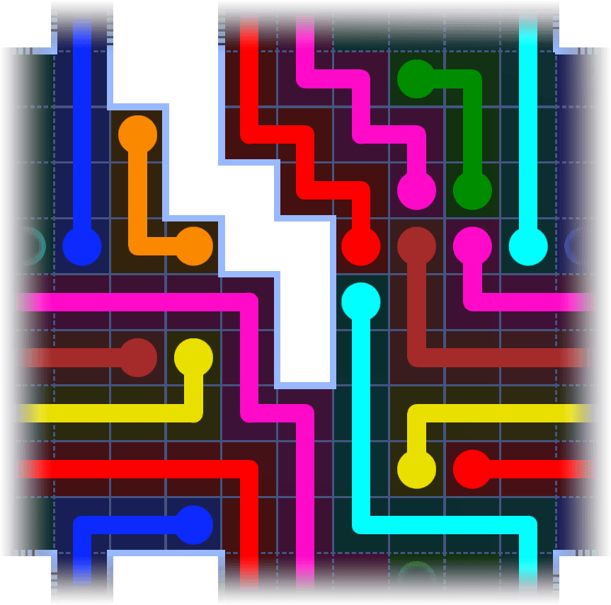 Flow Free Warps 3552 Solution