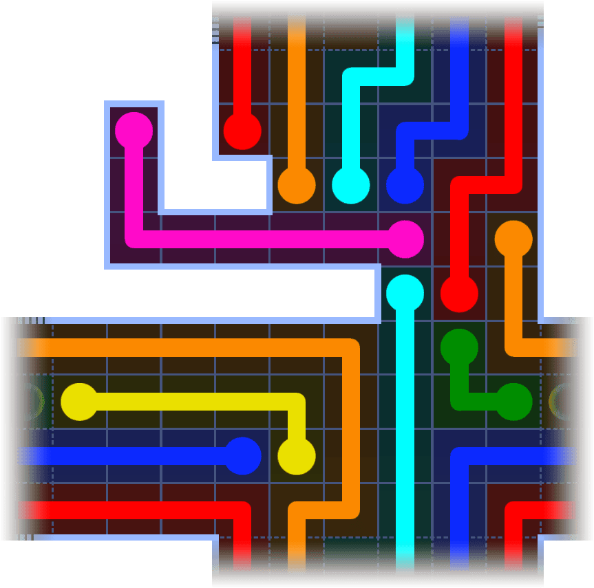 Flow Free Warps 3559 Solution