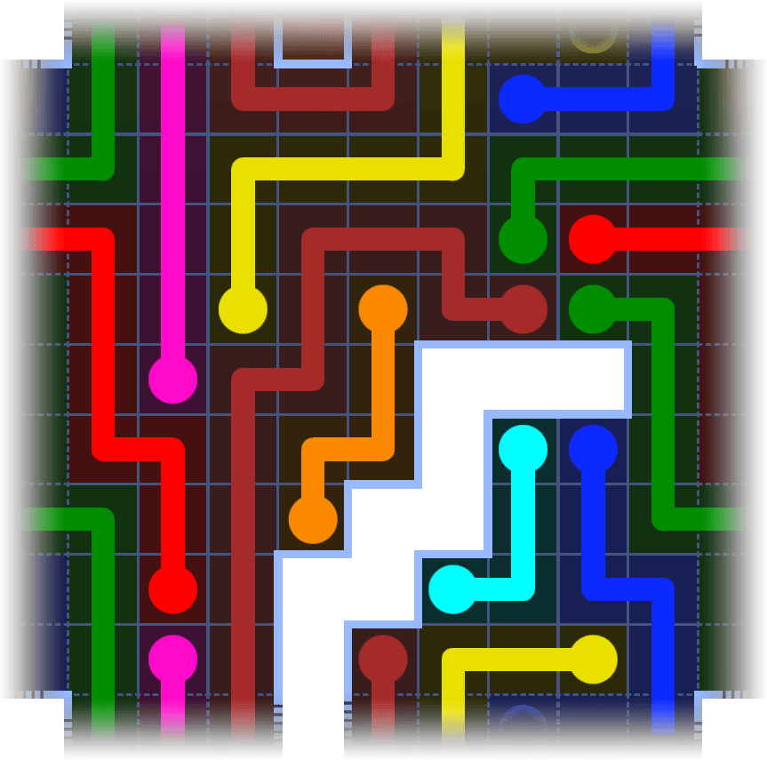 Flow Free Warps 3561 Solution