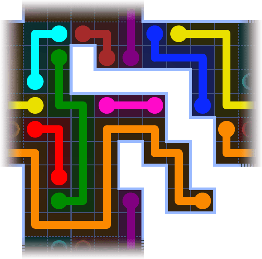 Flow Free Warps 3562 Solution