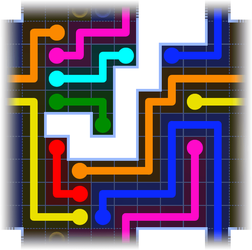 Flow Free Warps 3563 Solution