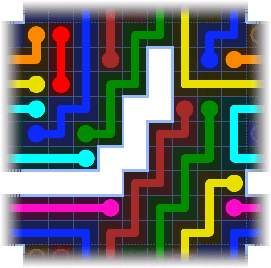 Flow Free Warps 3570 Solution