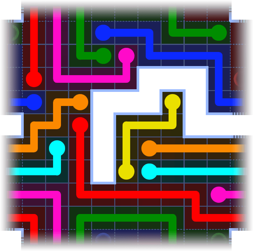 Flow Free Warps 3541 Solution