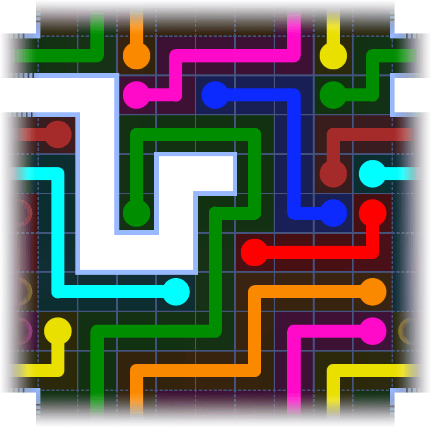 Flow Free Warps 3546 Solution