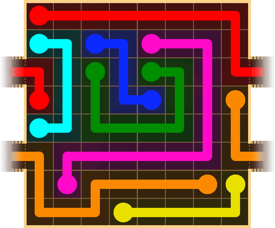 Flow Free Warps 1512 Solution