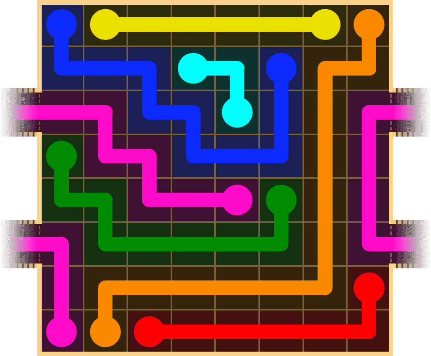 Flow Free Warps 1522 Solution
