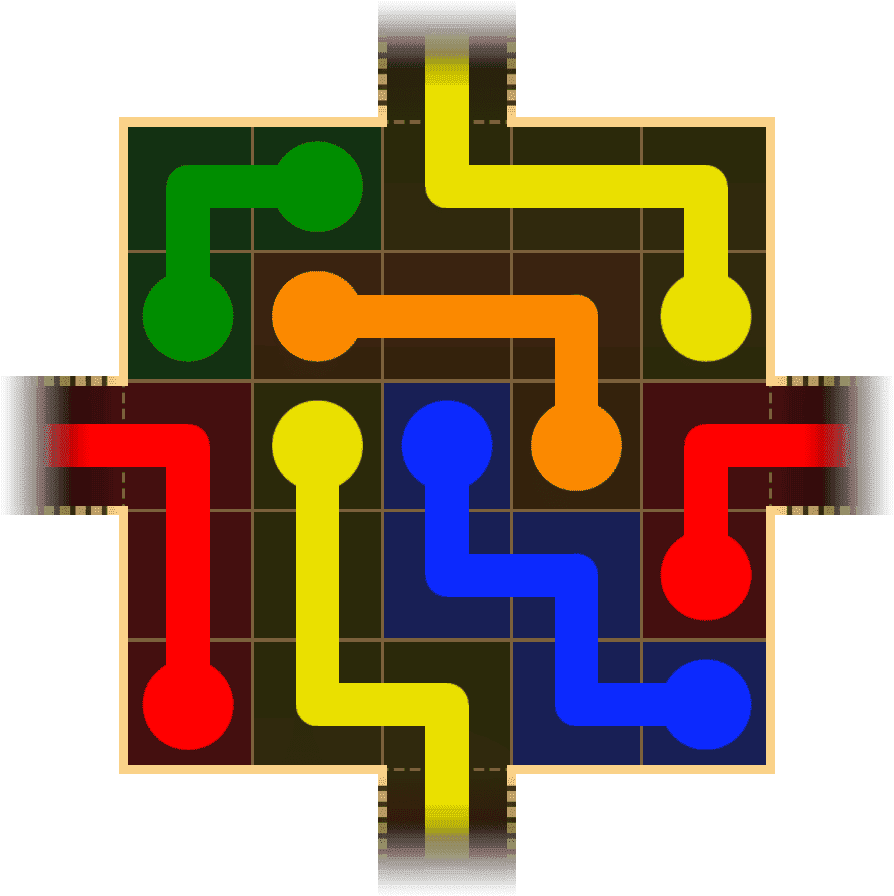Flow Free Warps 1509 Solution