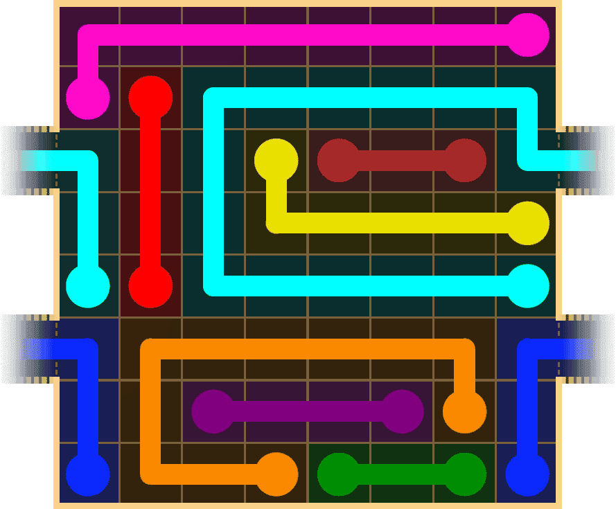 Flow Free Warps 1632 Solution