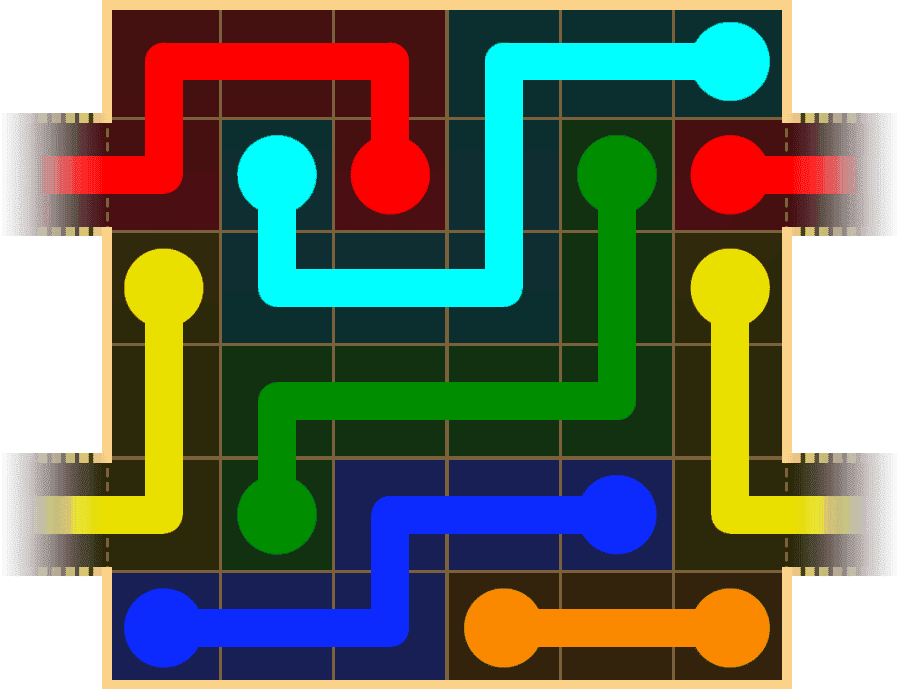 Flow Free Warps 1532 Solution