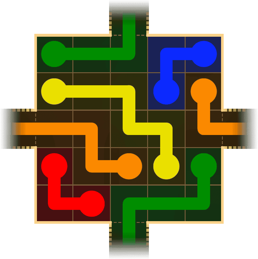 Flow Free Warps 1565 Solution