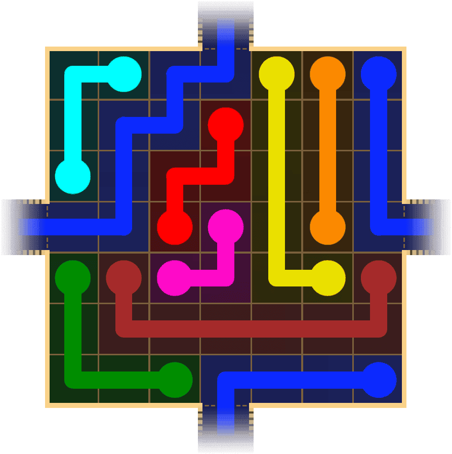 Flow Free Warps 1571 Solution