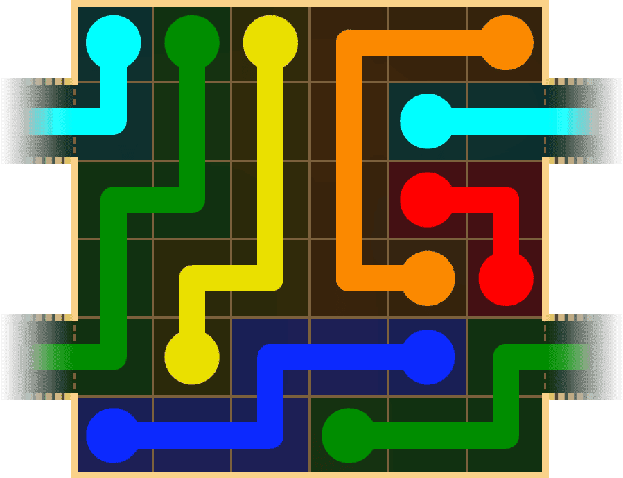 Flow Free Warps 1572 Solution