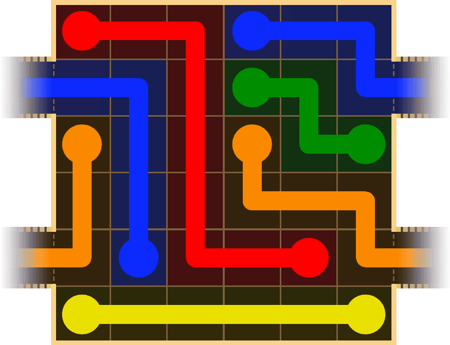Flow Free Warps 1574 Solution