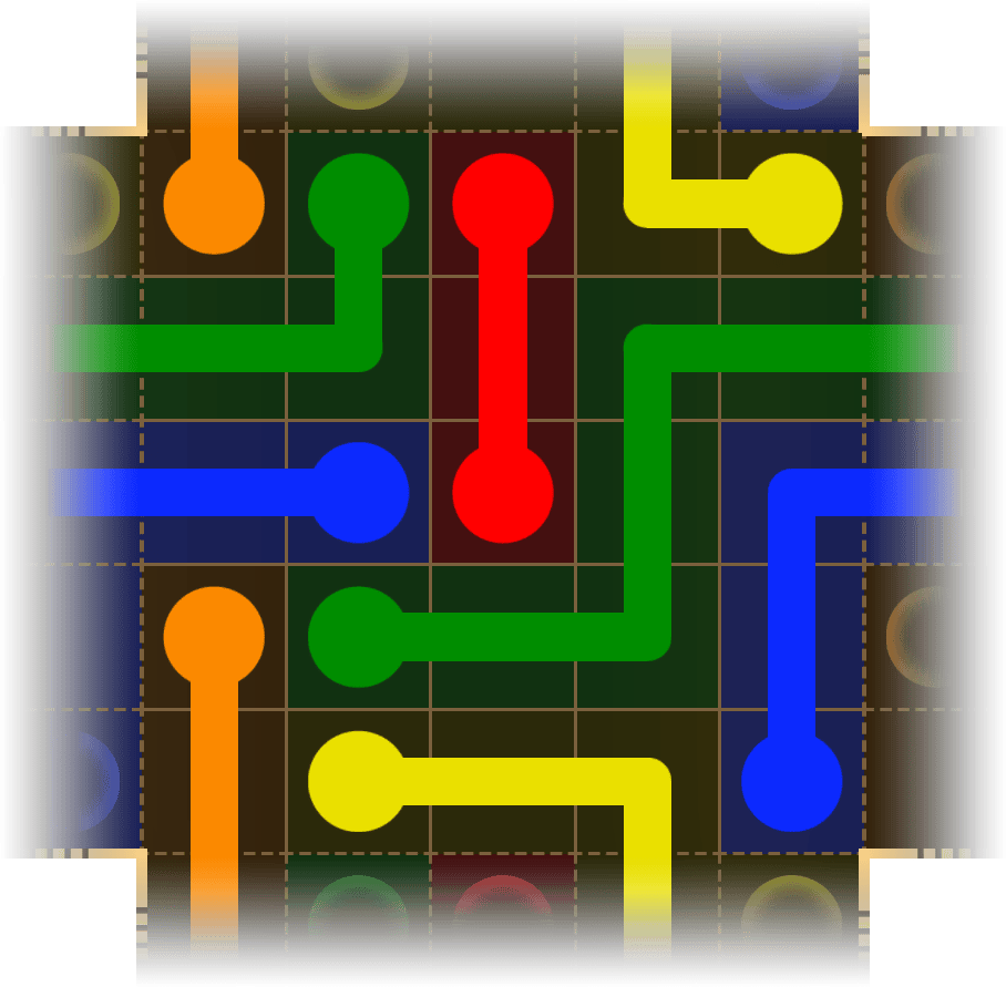 Flow Free Warps 1651 Solution