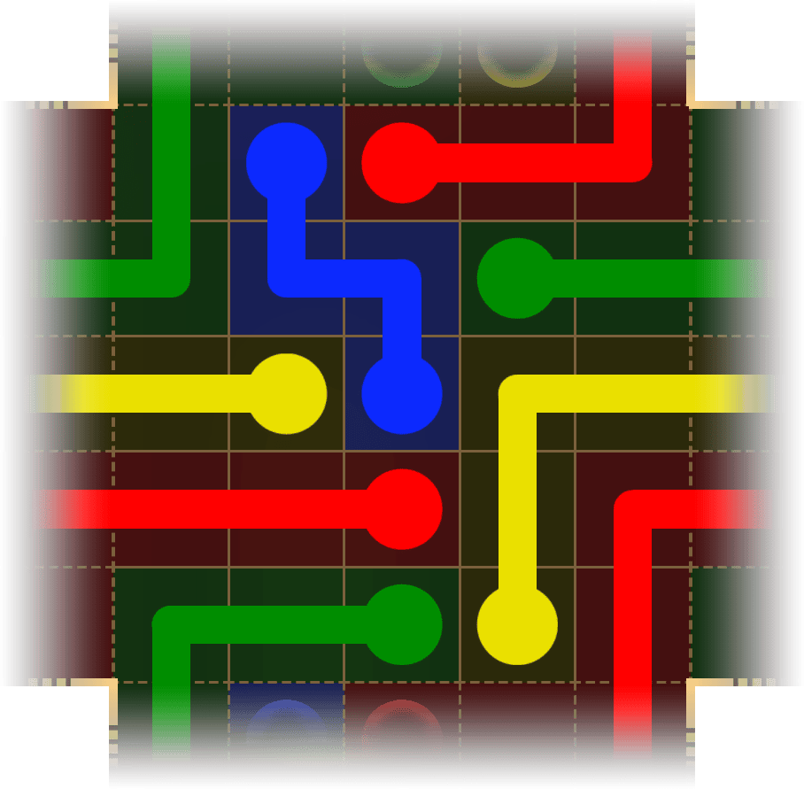 Flow Free Warps 1659 Solution