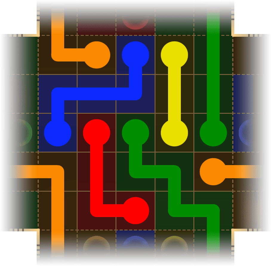 Flow Free Warps 1771 Solution