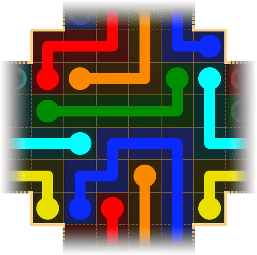 Flow Free Warps 1772 Solution