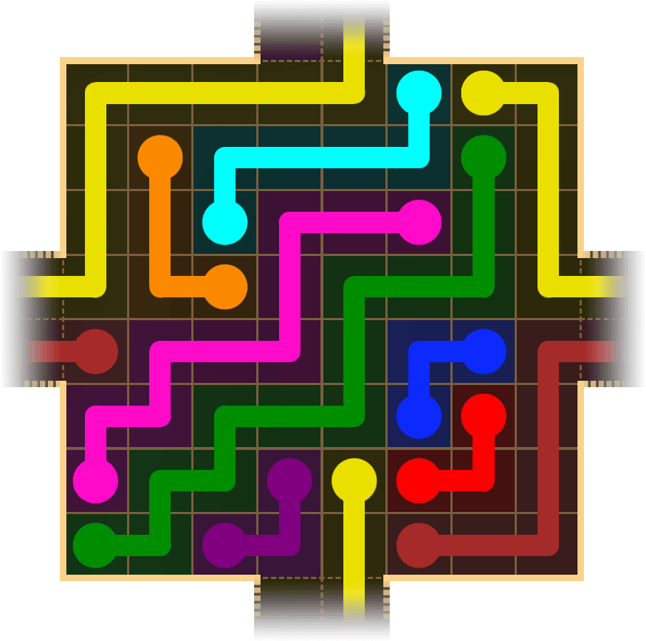 Flow Free Warps 1776 Solution