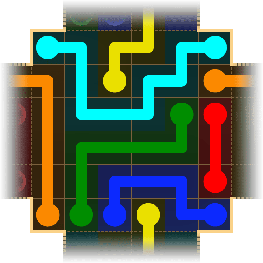 Flow Free Warps 1778 Solution