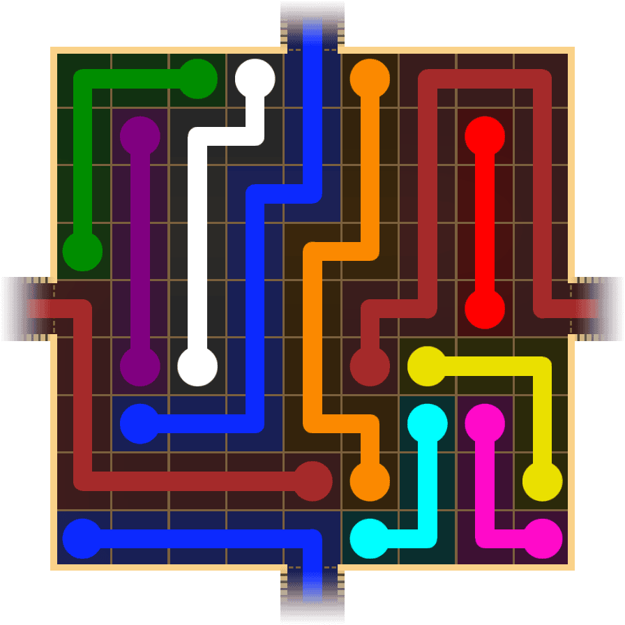 Flow Free Warps 1783 Solution