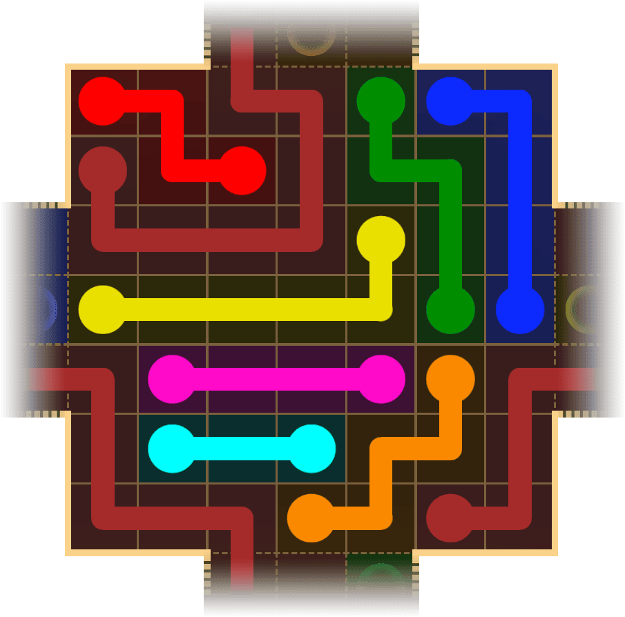 Flow Free Warps 1785 Solution