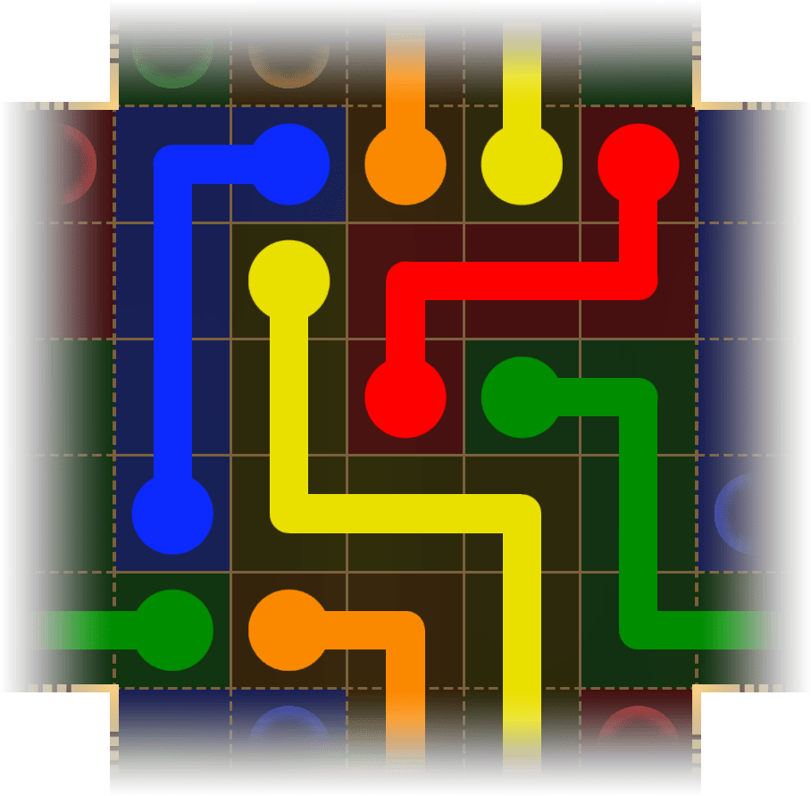 Flow Free Warps 1787 Solution