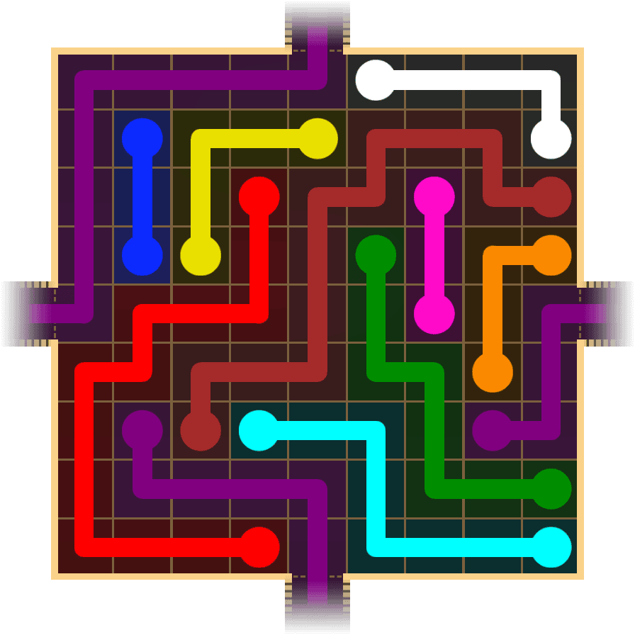 Flow Free Warps 1791 Solution