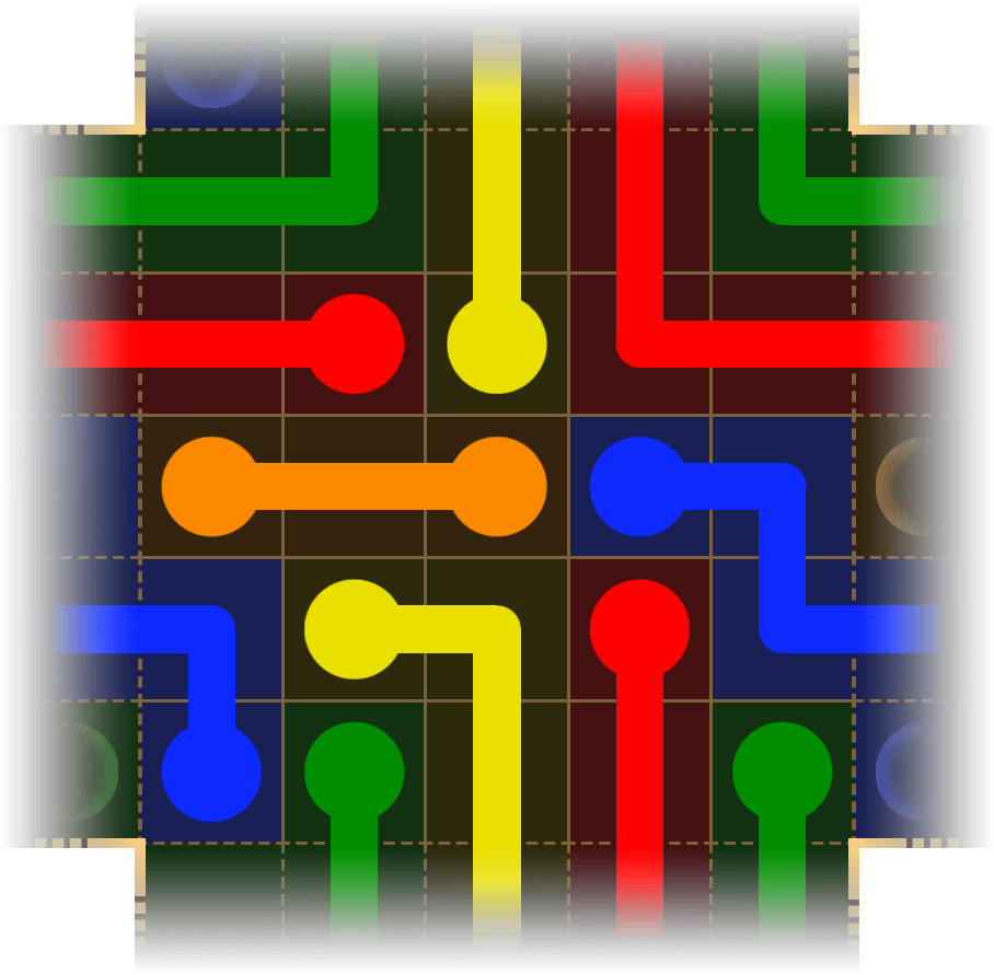 Flow Free Warps 1691 Solution