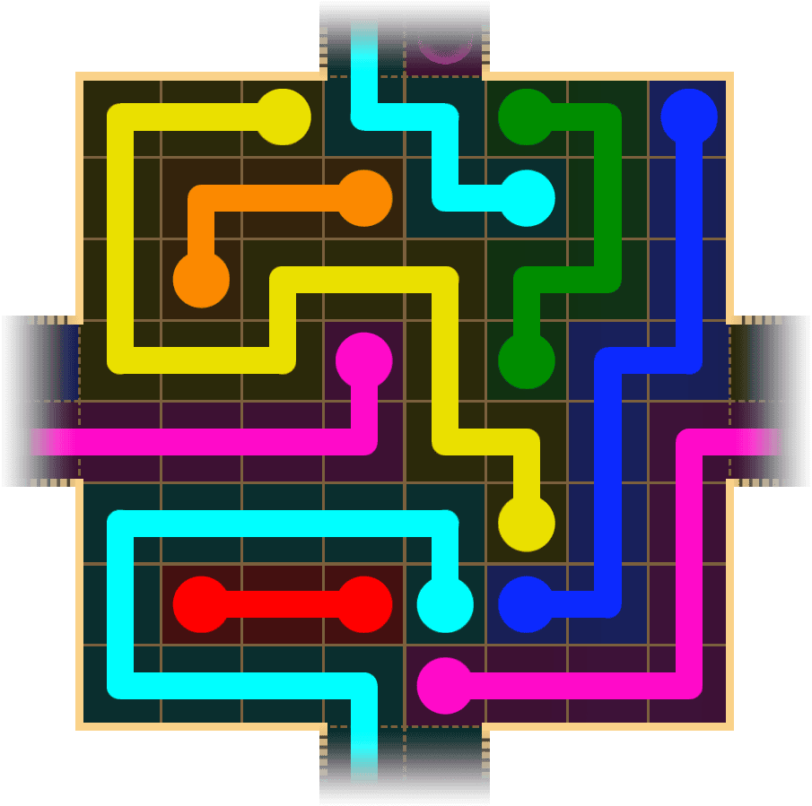 Flow Free Warps 1712 Solution