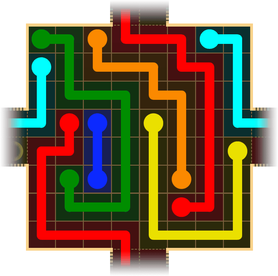 Flow Free Warps 1718 Solution