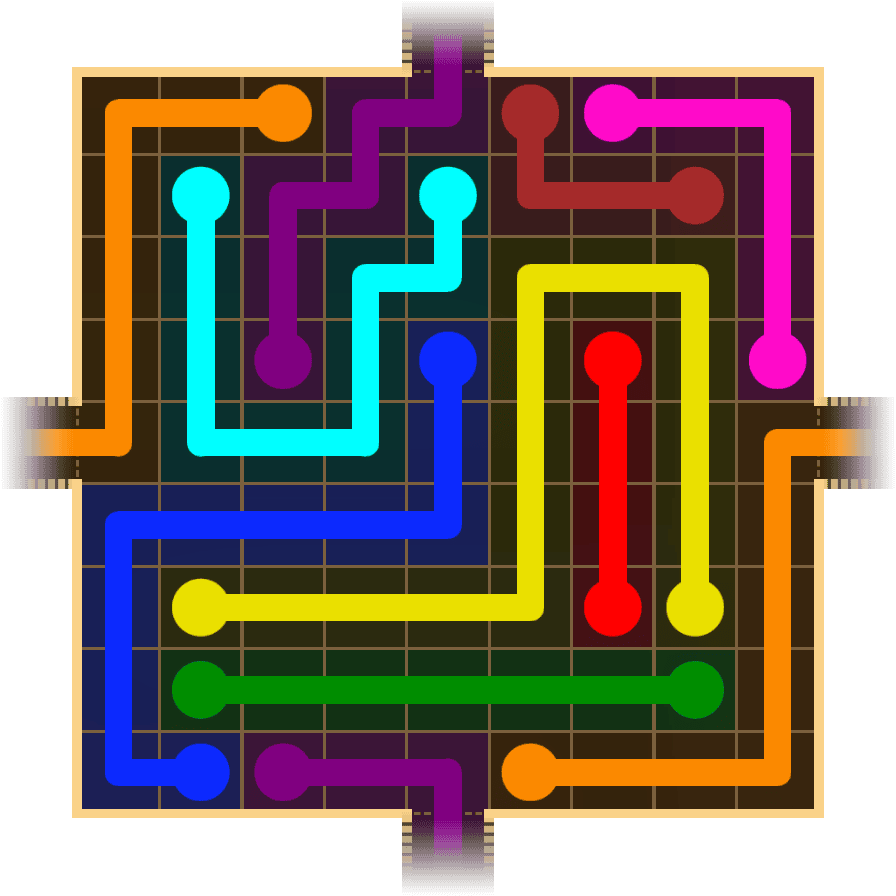 Flow Free Warps 1751 Solution