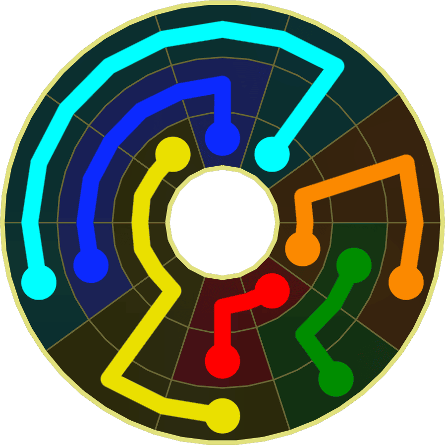 Flow Free Warps 1812 Solution