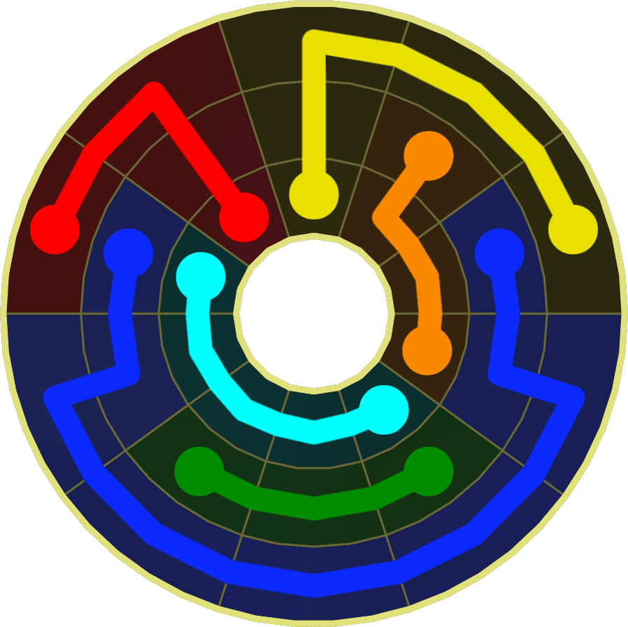 Flow Free Warps 1813 Solution