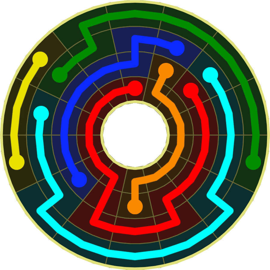 Flow Free Warps 1871 Solution