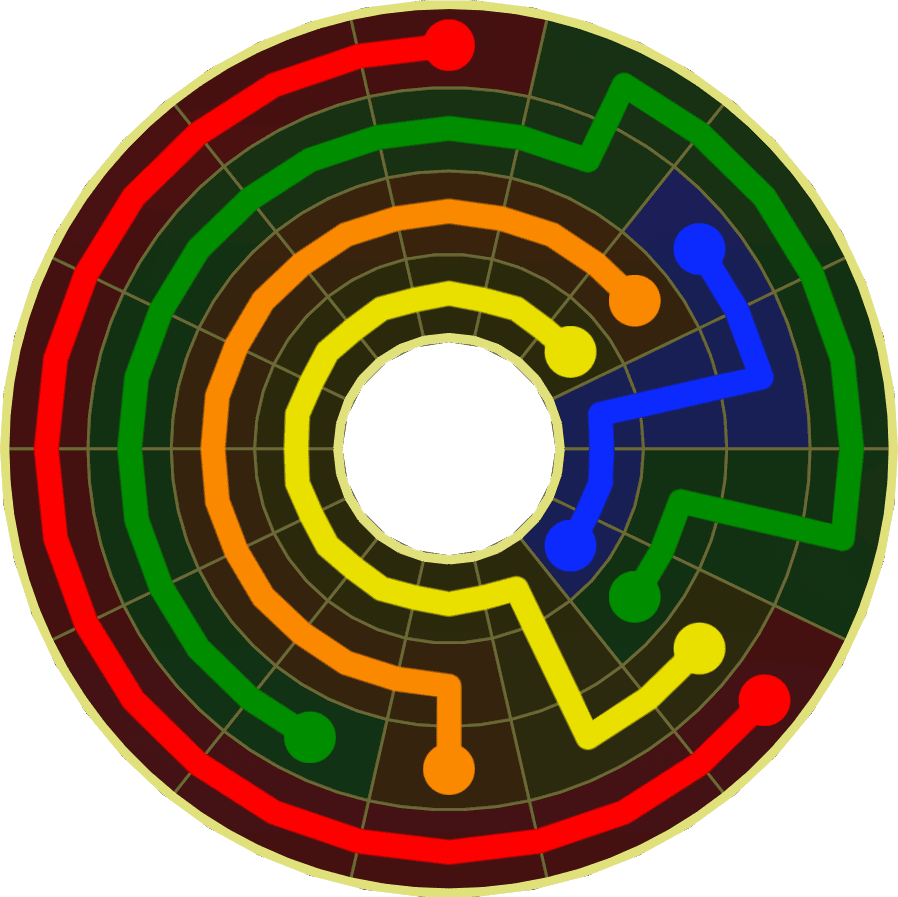 Flow Free Warps 1881 Solution