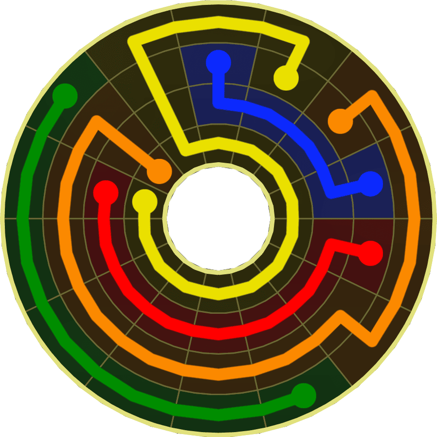 Flow Free Warps 1886 Solution