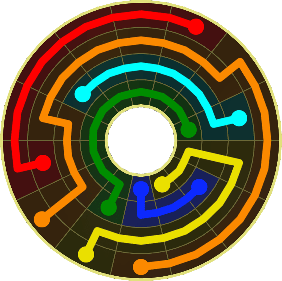 Flow Free Warps 1889 Solution